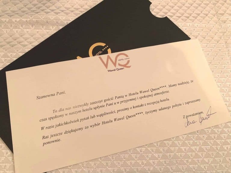 List powitalny w hotelu. Stwórz i zaprojektuj doświadczenia Gości